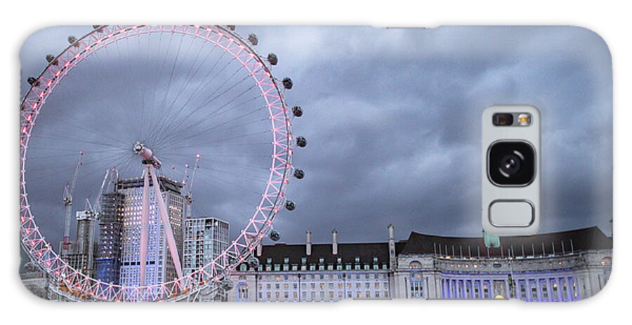 Tourism Galaxy Case featuring the photograph London Eye by Laura Hedien