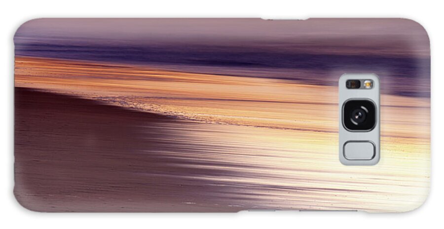 Tranquility Galaxy Case featuring the photograph Long Exposure Of Water At Dawn With by Emil Von Maltitz