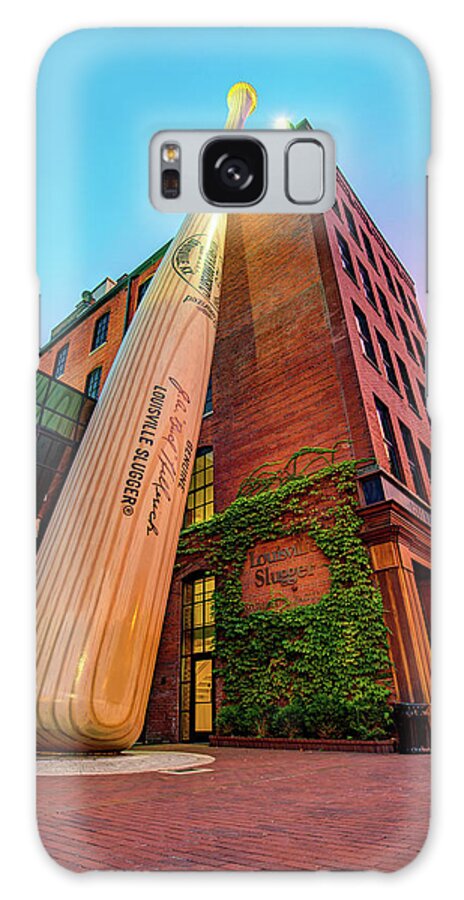 America Galaxy Case featuring the photograph Louisville Slugger Baseball Bat Museum - Made in the USA by Gregory Ballos