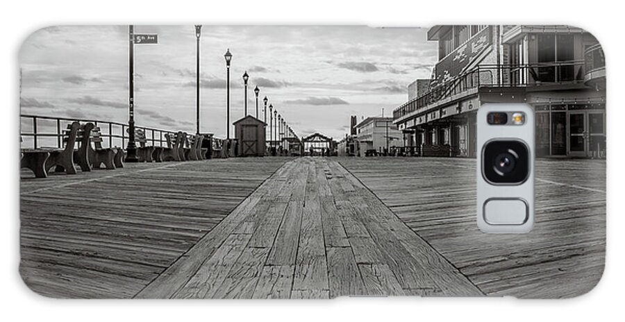 Asbury Park Galaxy Case featuring the photograph Low On The Boardwalk by Steve Stanger