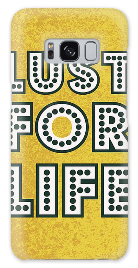 Lust For Life On Gold A Galaxy Case featuring the mixed media Lust For Life On Gold A by Tom Quartermaine