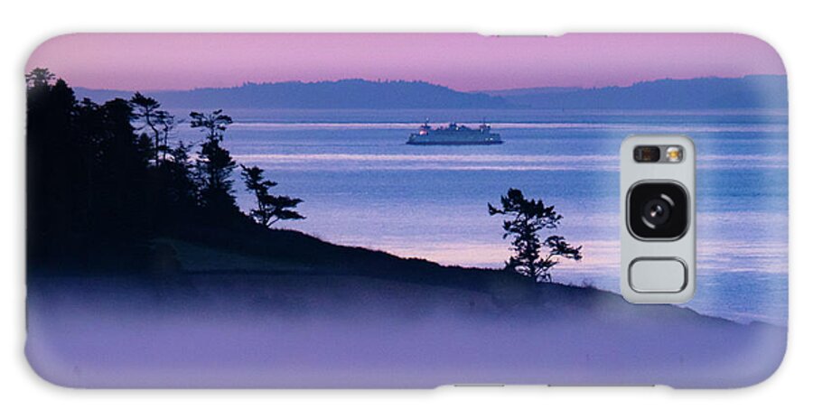 Ferry Galaxy Case featuring the photograph Magical Morning Commute by Leslie Struxness
