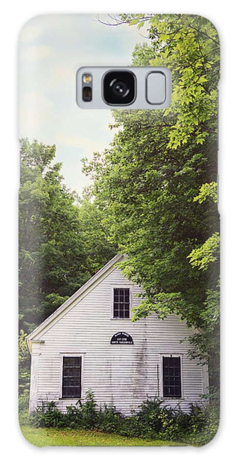 Maine Galaxy Case featuring the photograph Maine School House by Maria Robinson