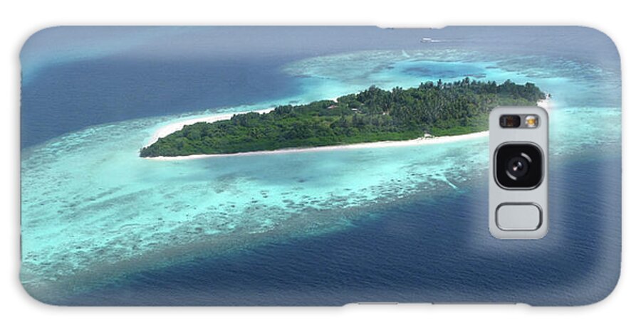 Scenics Galaxy Case featuring the photograph Maldivian Island by Federica Grassi