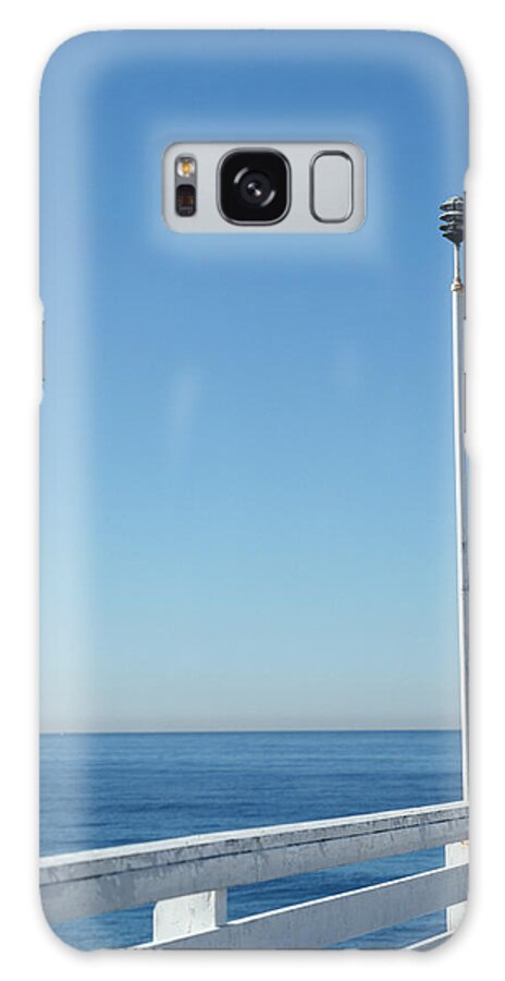 Manhattan Beach Galaxy Case featuring the photograph Manhattan Beach Pier, California, Usa by Lisa Romerein