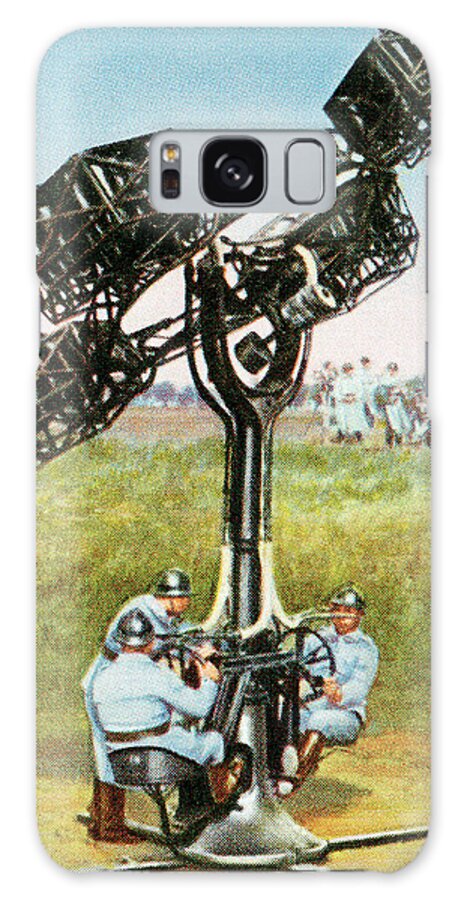Apparatus Galaxy Case featuring the drawing Manned contraption by CSA Images
