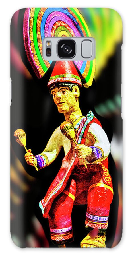 Cozumel Galaxy S8 Case featuring the photograph Mayan Dancer by Pheasant Run Gallery