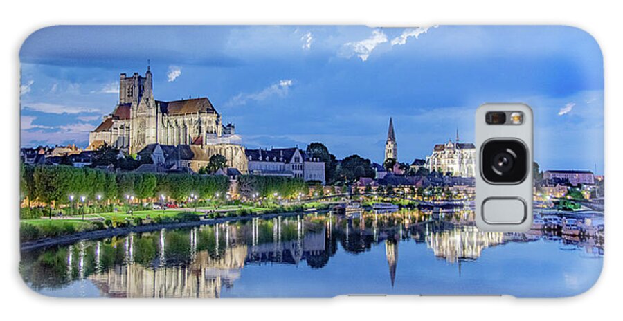 Auxerre Galaxy Case featuring the photograph Memorable Evening in Auxerre by Marcy Wielfaert