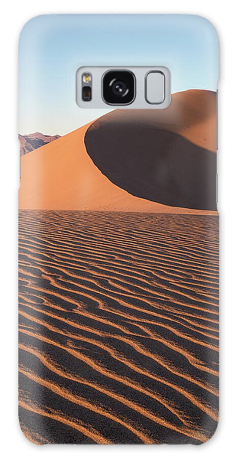 California Galaxy Case featuring the photograph Mesquite Dunes #1-V by Tom Daniel