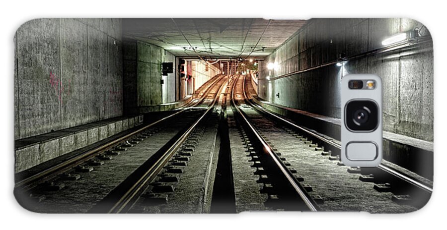 Tranquility Galaxy Case featuring the photograph Metro De Rouen by Matthieu Pegard