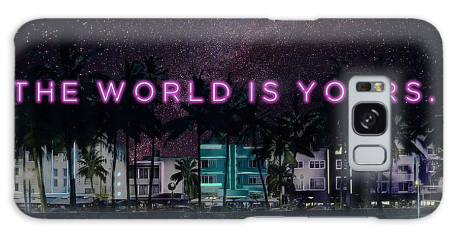  Galaxy S8 Case featuring the digital art Miami Hustle by Hustlinc