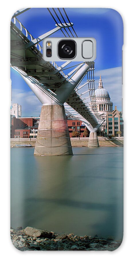 London Millennium Footbridge Galaxy Case featuring the photograph Millenium Bridge by Gavin Parsons