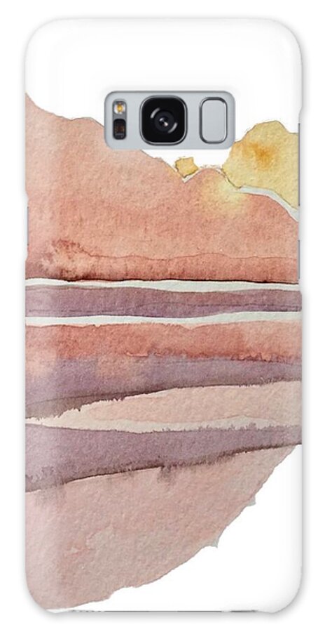Desert Galaxy Case featuring the painting Mirage by Luisa Millicent