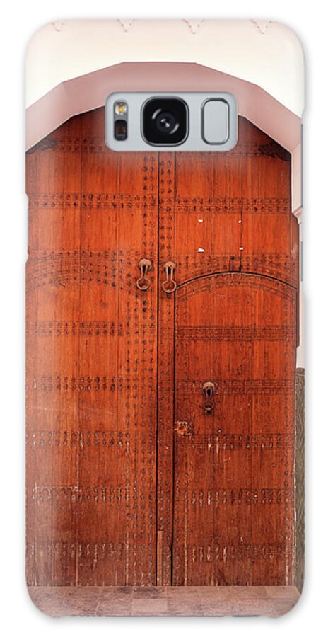 Arch Galaxy Case featuring the photograph Moroccan Door by Fumumpa