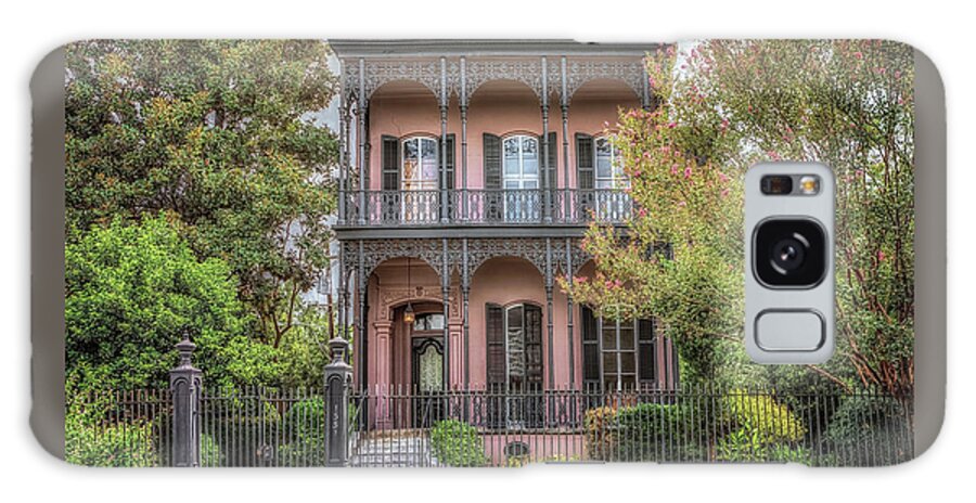 Garden District Galaxy Case featuring the photograph Morris Israel House by Susan Rissi Tregoning