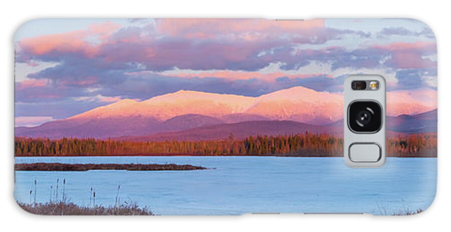 New Hampshire Galaxy Case featuring the photograph Mountain Views Over Cherry Pond by Jeff Sinon
