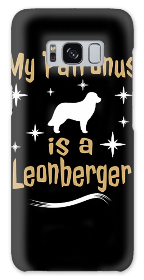 Leonberger-dog Galaxy Case featuring the digital art My Patronus Is A Leonberger Dog by Dusan Vrdelja