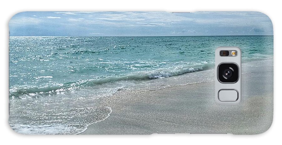 Beach Galaxy S8 Case featuring the photograph Needs Footprints by Portia Olaughlin