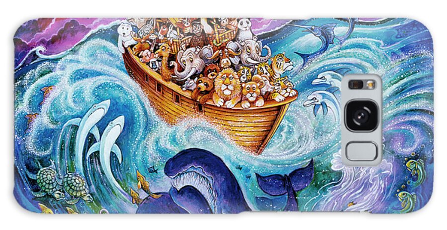 Noah Galaxy Case featuring the painting Noah (pc) by Bill Bell