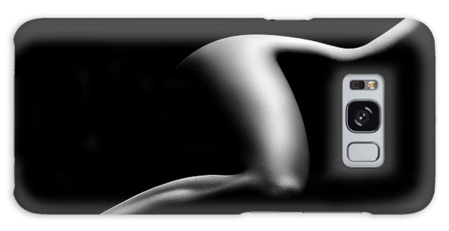 Woman Galaxy Case featuring the photograph Nude woman bodyscape 9 by Johan Swanepoel