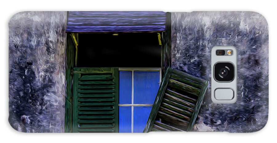 Windows Galaxy S8 Case featuring the photograph Old window 2 by Stuart Manning