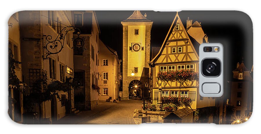 Rothenburg Galaxy Case featuring the photograph Old World Shadows by Norma Brandsberg