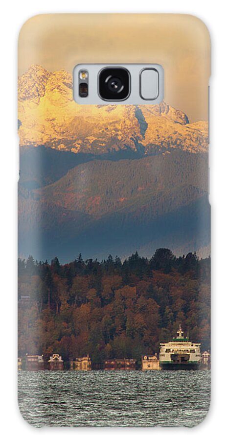 Sunrise Galaxy Case featuring the photograph Olympic Sunrise by Briand Sanderson