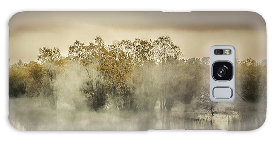 Sauvie Island Galaxy Case featuring the photograph On a Pond by Don Schwartz