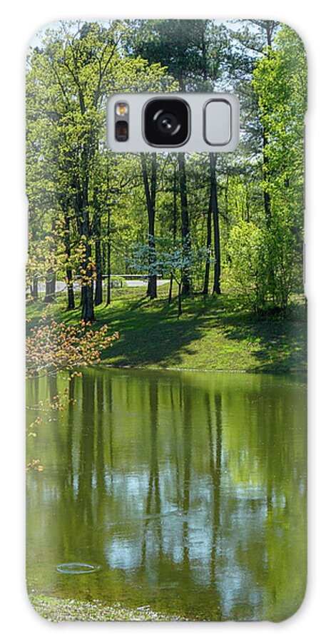 Lake Galaxy Case featuring the photograph On Golden Pond by Susan Rydberg