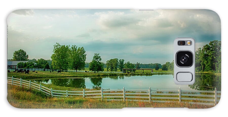 Monroe County Galaxy Case featuring the photograph On The Farm - Monroe County, Alabama by Mountain Dreams