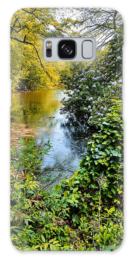 Rhododendrons Galaxy Case featuring the photograph Park River Rhododendrons by Stacie Siemsen