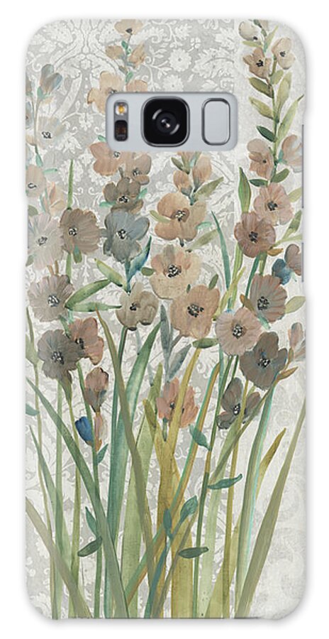 Botanical & Floral Galaxy Case featuring the painting Patch Of Wildflowers II by Tim O'toole
