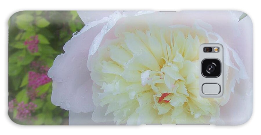 Peony Galaxy Case featuring the photograph Peony by Sharon Ackley