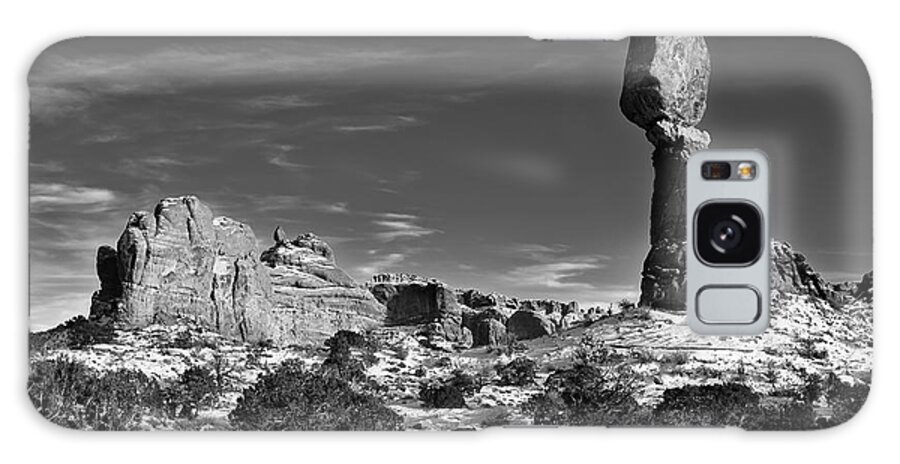 Arches National Park Galaxy Case featuring the photograph Perfect Balance by Mountain Dreams