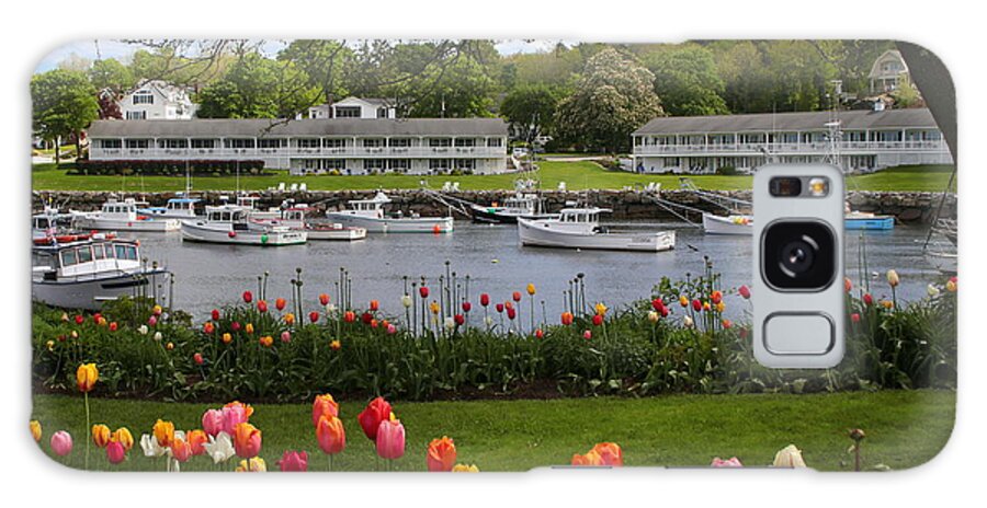 Perkins Cove Galaxy Case featuring the photograph Perkins Cove Maine by Imagery-at- Work