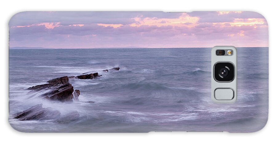 Scenics Galaxy Case featuring the photograph Peveril Point At Sunrise by Lightkey
