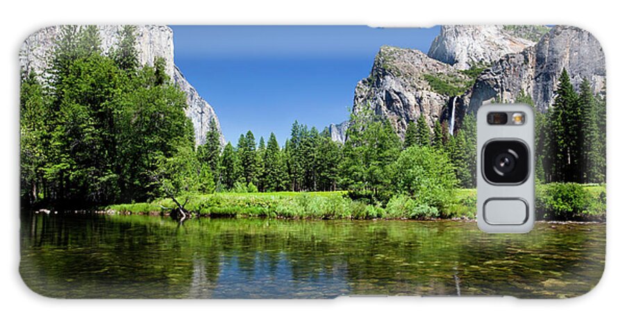 Scenics Galaxy Case featuring the photograph Photograph Of El Capitan And Bridal by Step2626