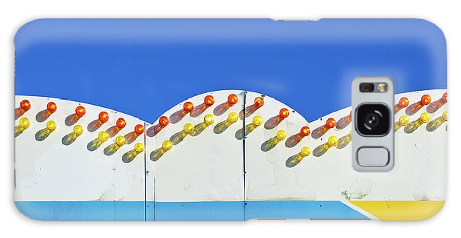 Celebration Galaxy Case featuring the photograph Pier Signage by Richard A. Holden