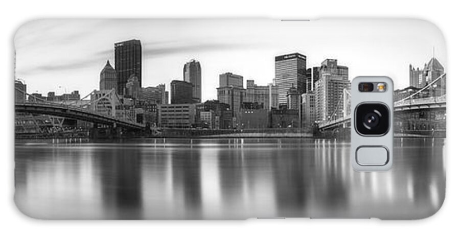 Pittsburgh Galaxy Case featuring the photograph Pittsburgh Winter Panorama by Matt Hammerstein