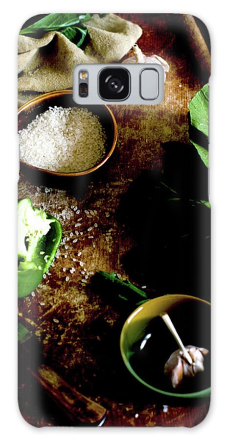 Garlic Galaxy Case featuring the photograph Preparation, Ready To Cook by 200