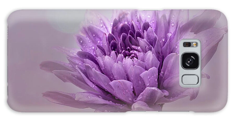 Dahlia Galaxy Case featuring the photograph Purple Dahlia by Sandi Kroll