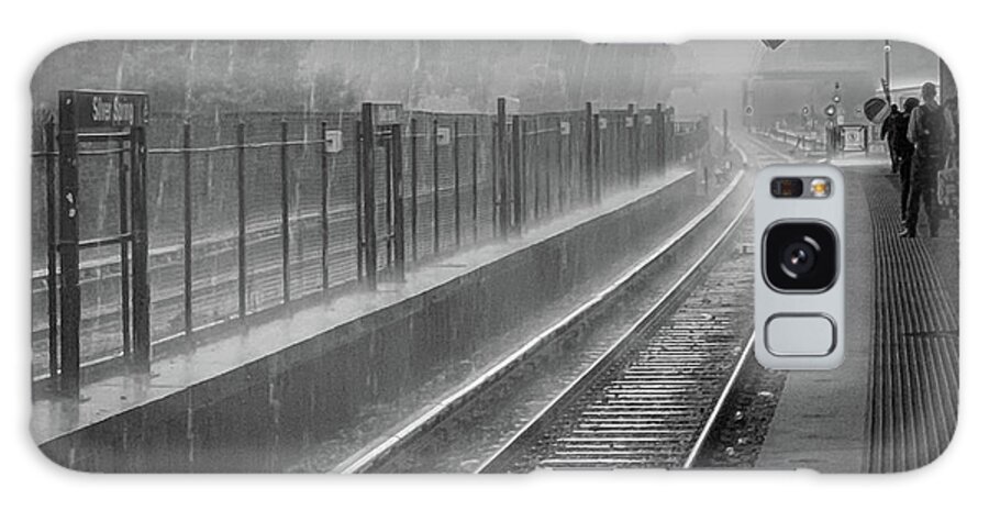 Metro Galaxy Case featuring the photograph Rainy Days and Metro by Lora J Wilson