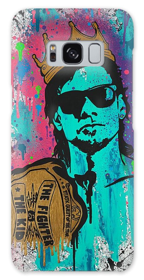 Theo Von Galaxy Case featuring the painting Rat King by Stacie Marie
