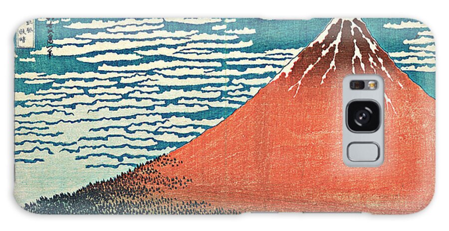 Mount Fuji Galaxy Case featuring the photograph Red Fuji by Metropolitan Museum Of Art/science Photo Library