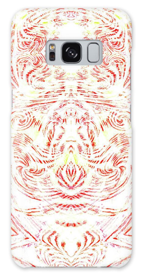 Red Tide Galaxy S8 Case featuring the painting Red Tide by Jeremy Robinson