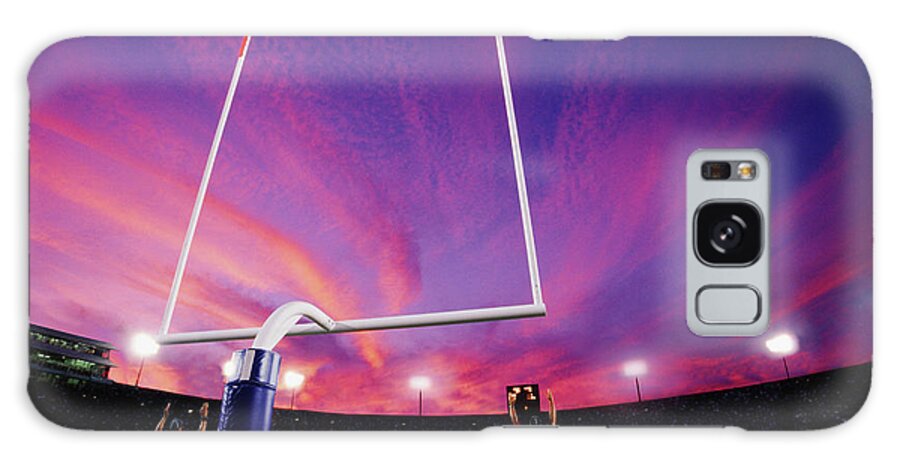 Authority Galaxy Case featuring the photograph Referees Signaling Field Goal At by David Madison