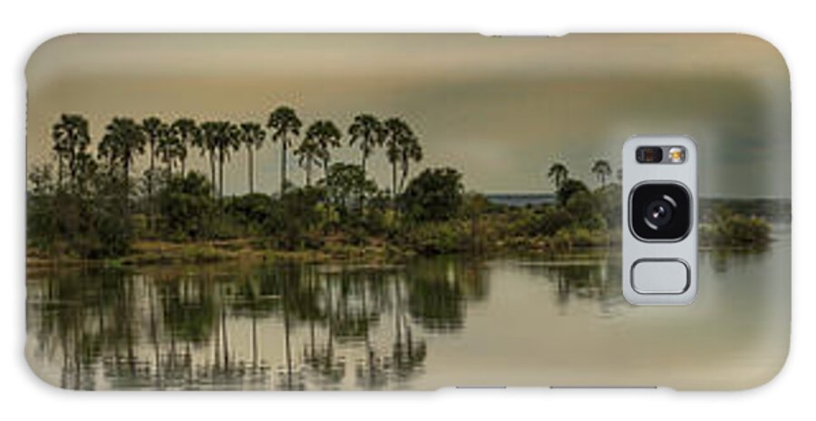 Sunset Galaxy Case featuring the photograph Relax on Zambezi by Robert Grac