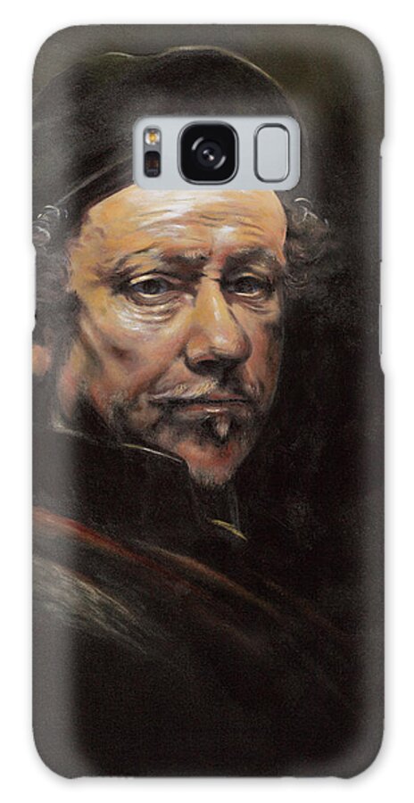 Rembrandt Galaxy Case featuring the painting Rembrandt by Geno Peoples