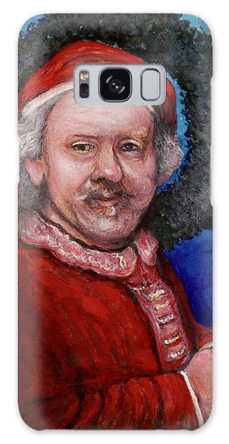 Santa Galaxy Case featuring the painting Rembrandt Santa by Tom Roderick