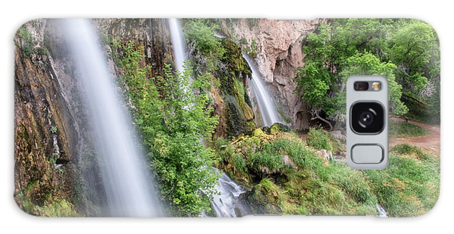 Rifle Falls Galaxy Case featuring the photograph Rifle Falls by Angela Moyer
